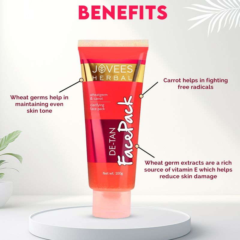 JOVEES De-tan Face Pack 100g - Image 4