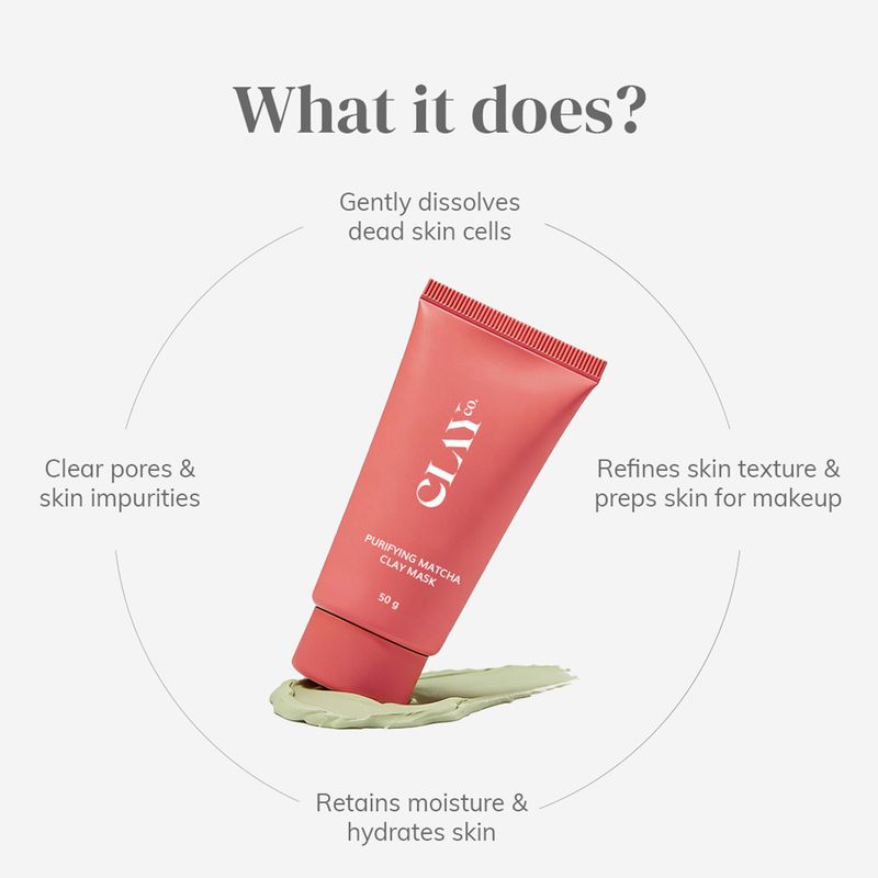 ClayCo. Purifying Matcha Clay Mask - Image 5
