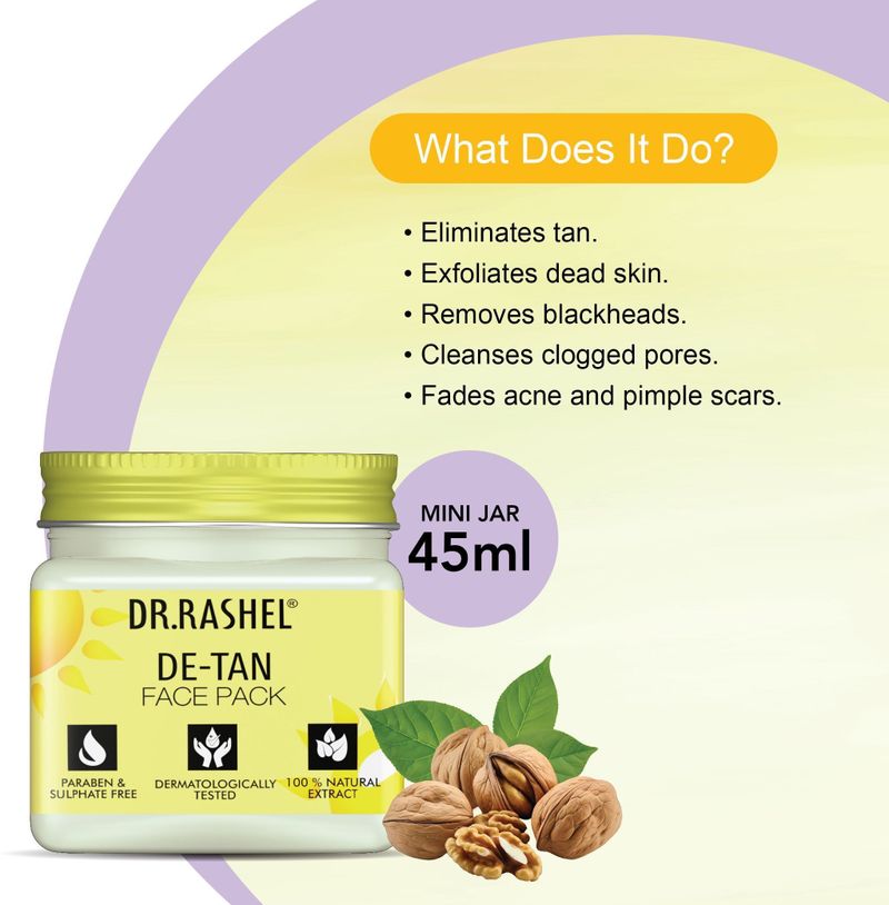 Dr.Rashel De-Tan Face Pack 45ml - Image 5