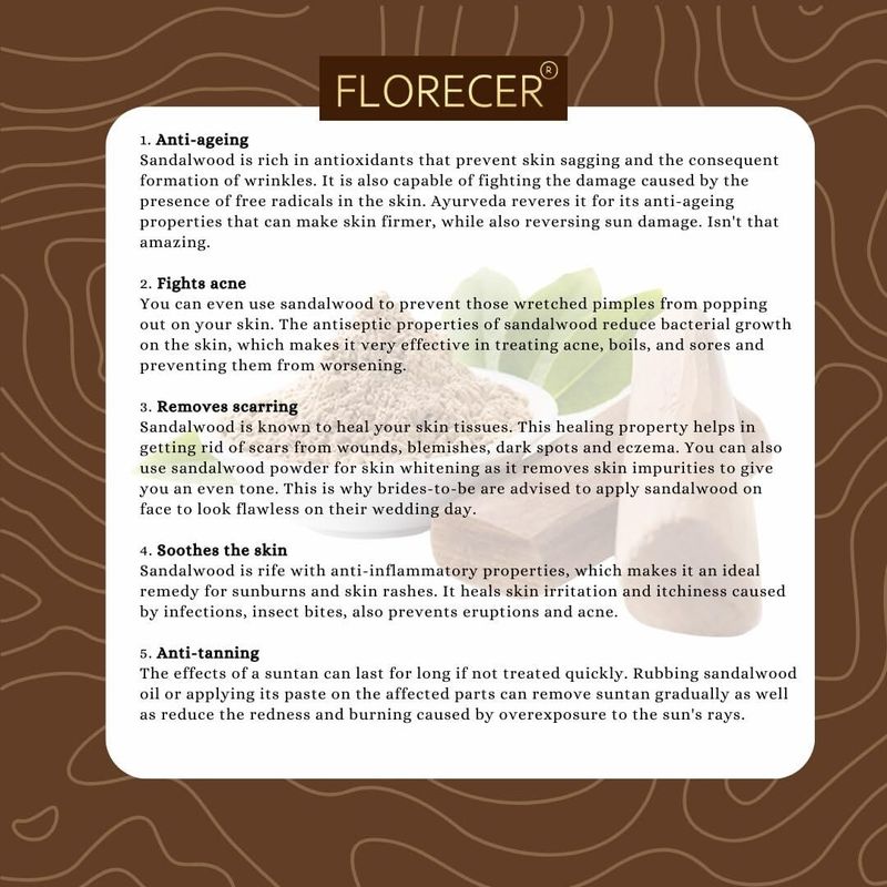 FLORECER Kasturi Haldi,Neem,Orange Peel,Multani Mitti,Beetroot - Image 3