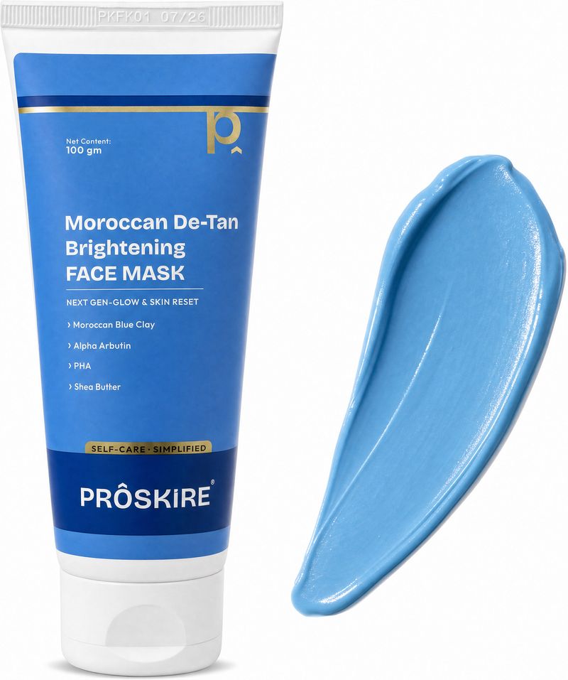 proskire Moroccan De-Tan Brightening Face Mask - Image 2