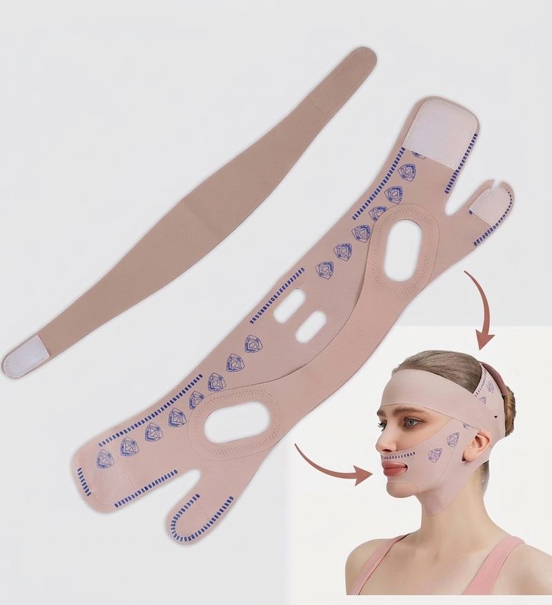 LISHER Double Chin Reducer V Line Face Lifting Mask - Image 3