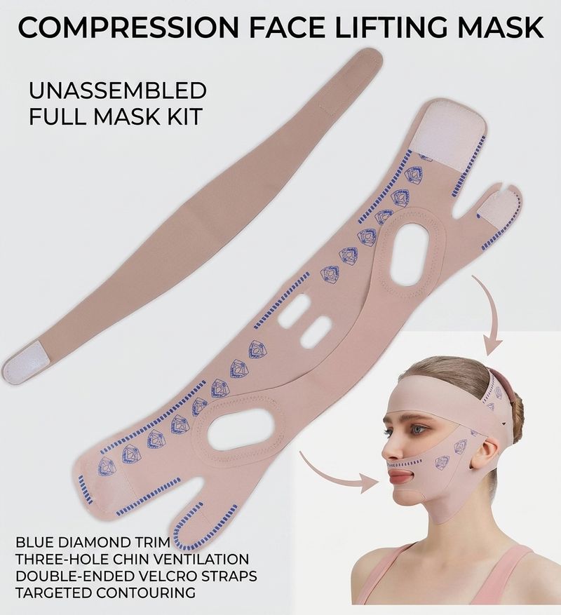 LISHER Double Chin Reducer V Line Face Lifting Mask - Image 2