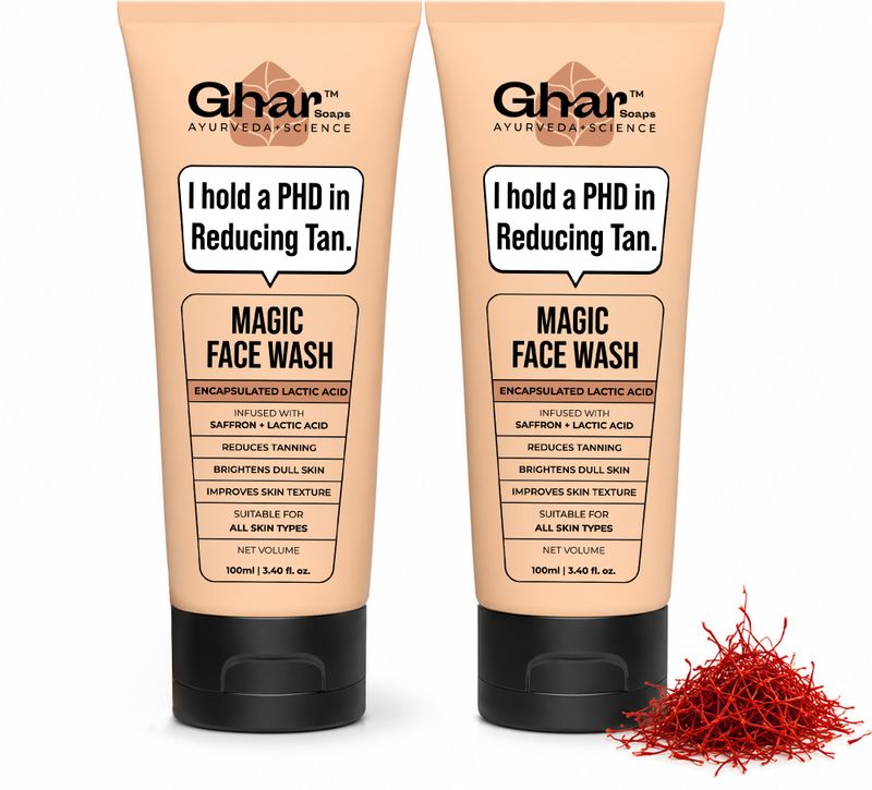 Ghar Soaps Magic Face Wash 100ml - Image 2