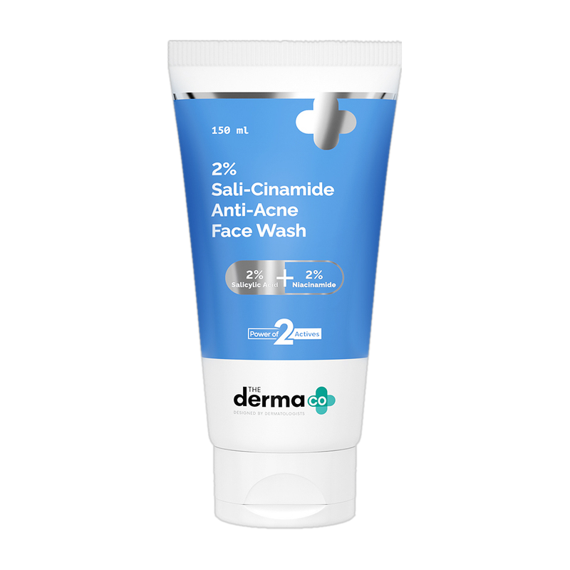 The Derma Co Sali-cinamide Anti-acne With 2% Salicylic Acid And Niacinamide Face Wash