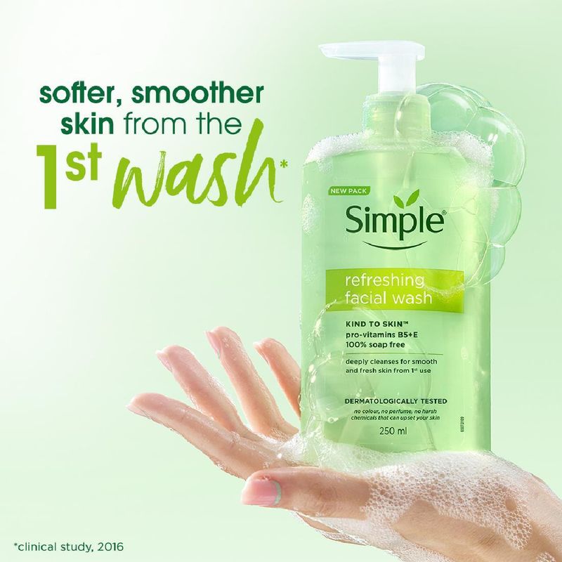Simple Refreshing Facial Wash 150 ml - Image 4