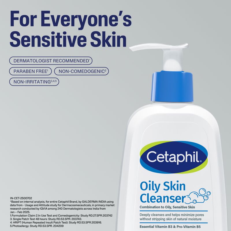 Cetaphil Oily Skin Cleanser Face Wash 236 ml - Image 6