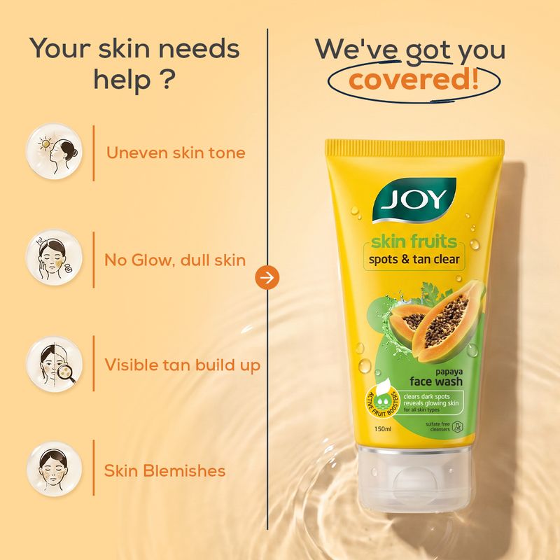 Joy Skin Brightening Lemon Face Wash 100ml - Image 6