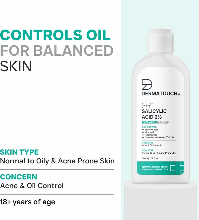 Dermatouch Salicylic Acid 2% Face Wash - Image 4