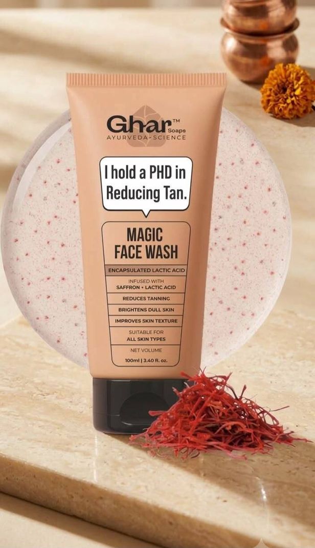 Ghar face@ wash 0001 Face Wash (100 g) - Image 3