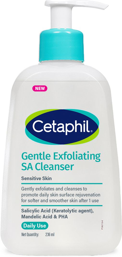 Cetaphil Gentle Exfoliating SA Cleanser Face Wash (236 ml) - Image 2