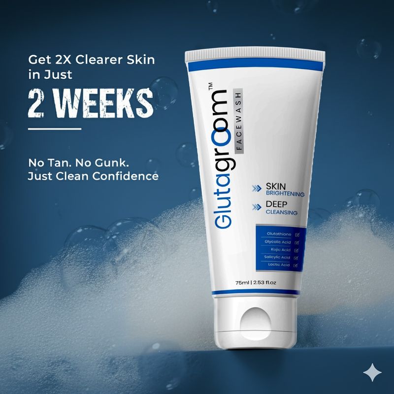 glutagroom Gluta Groom Face Wash 75 ml - Image 5