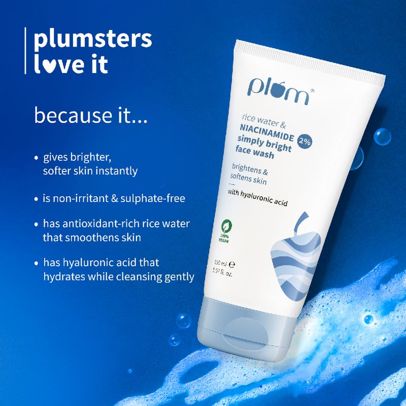 Plum Rice Water & 2% Niacinamide 100ml - Image 5