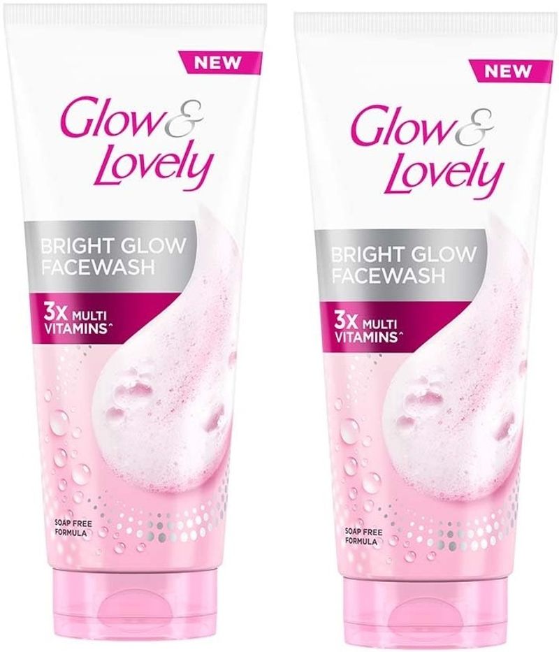 Glow & Lovely Bright Glow 300g Face Wash (Pack of 2) - Image 2