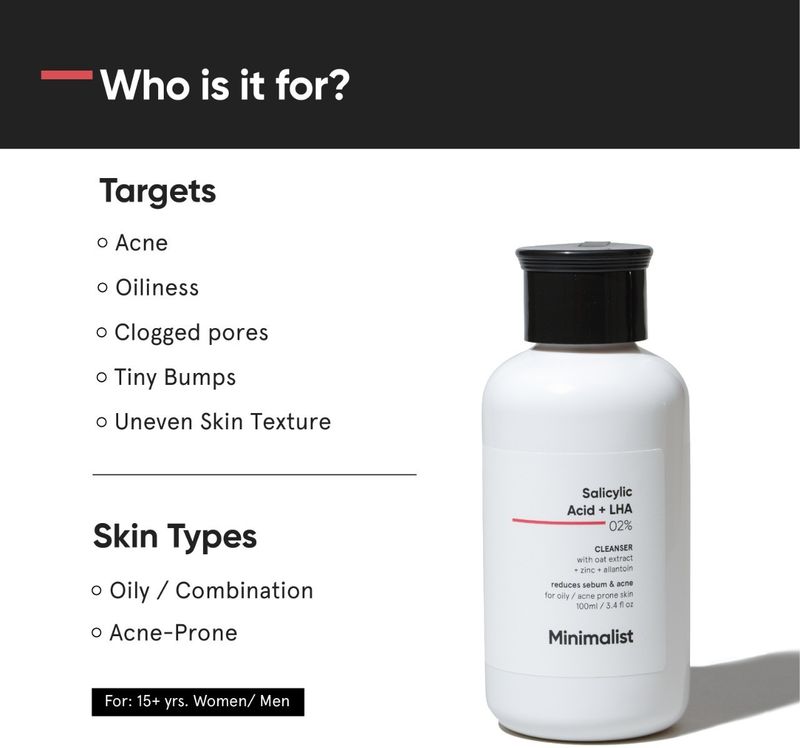 Minimalist Anti Acne & Lightweight Facewash Moisturizer Duo for Oily Skin (2 Items in the set) - Image 5