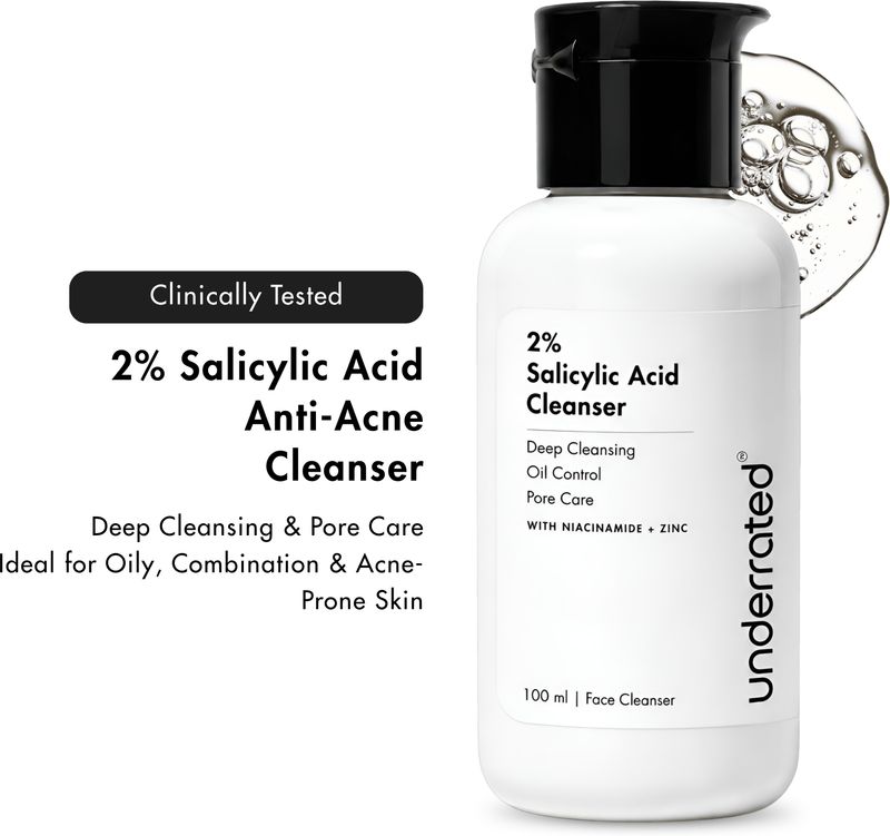 Underrated 2% Salicylic Acid Face Cleanser - Image 2