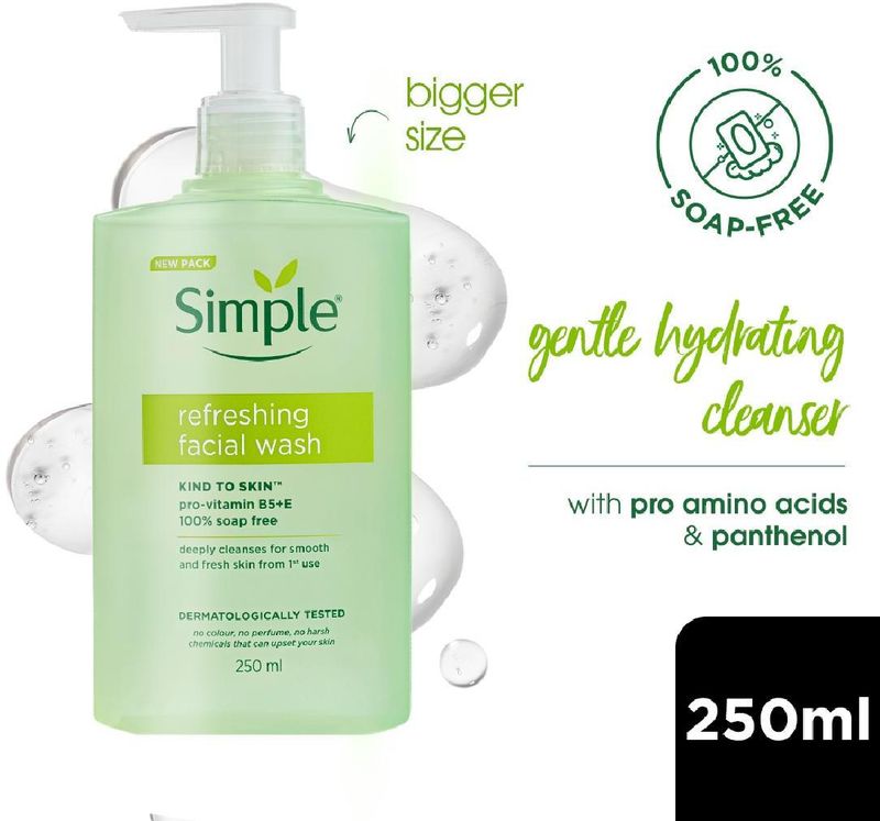 Simple Refreshing Facial Wash 150 ml - Image 3