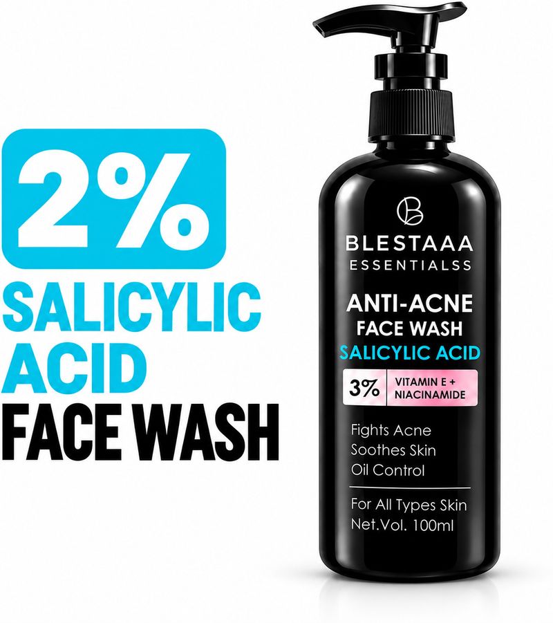 blestaaa essentialss 2% Salicylic Acid Face Cleanser - Image 2