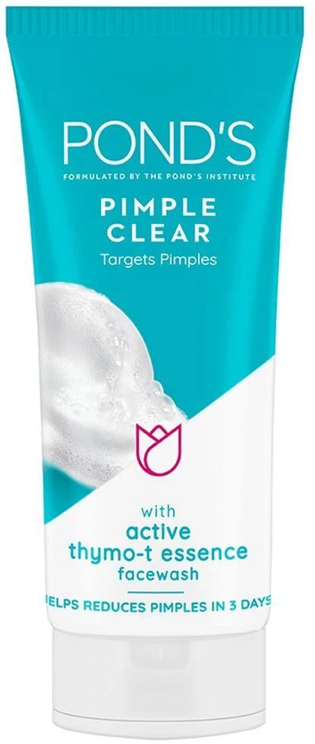POND's Pimple Clear Face Wash 100g - Image 2