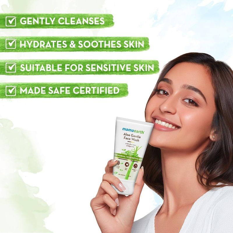 Mamaearth Aloe Gentle with Aloe Vera & Glycerin - Image 4