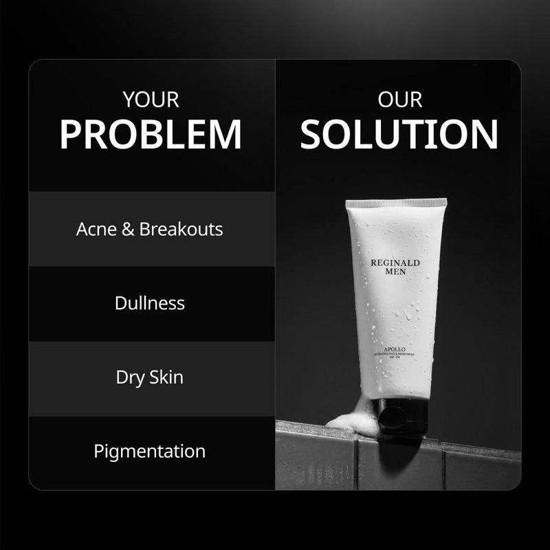 Reginald Men Hydrating Face & Beard Wash - Image 5