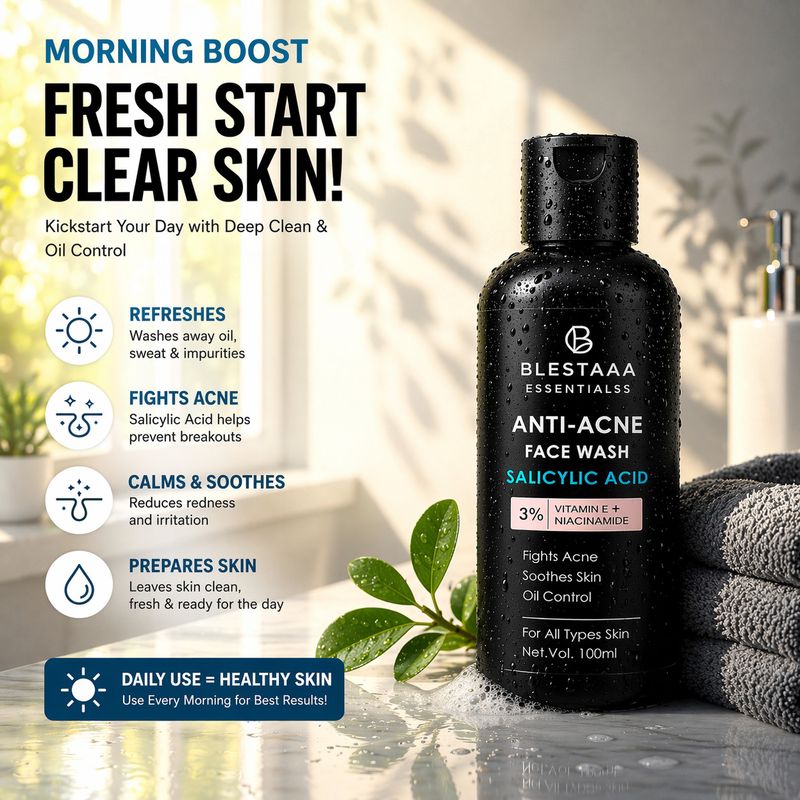 blestaaa essentialss 2% Salicylic Acid Face Cleanser - Image 6