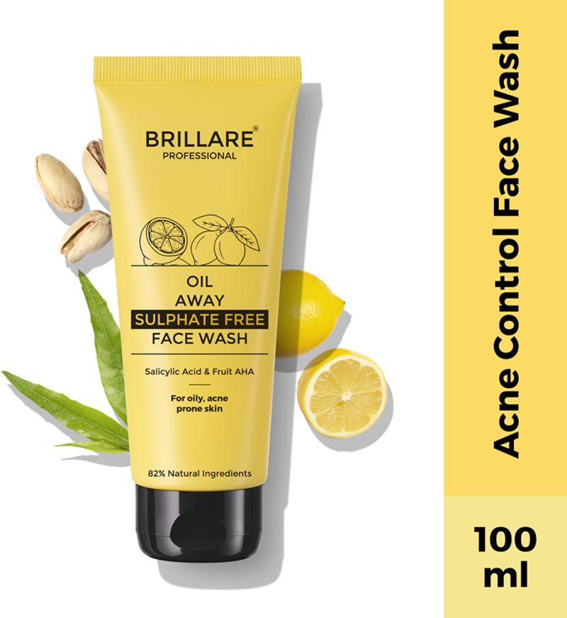 Brillare Oil Away Sulfate Free Face Wash 100g - Image 2