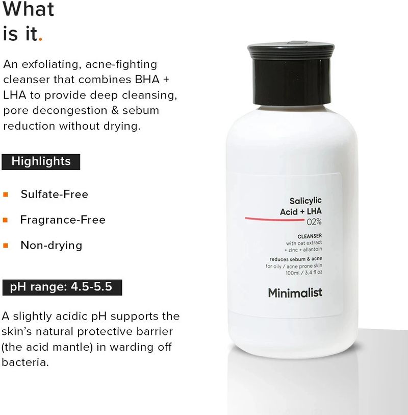 Minimalist 2% Salicylic Acid Face Wash - Image 3