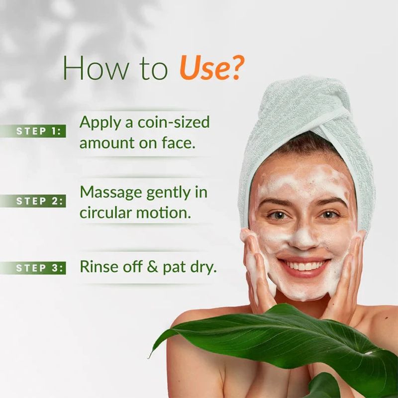 Lotus Botanicals Papaya & Vitamin E Exfoliating Face Wash 100ml - Image 5
