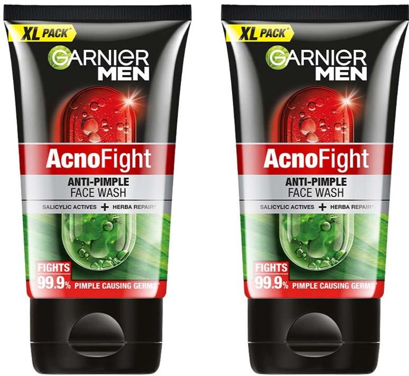 Garnier Men Acno Fight Salicylic Acid Face Wash - Image 2