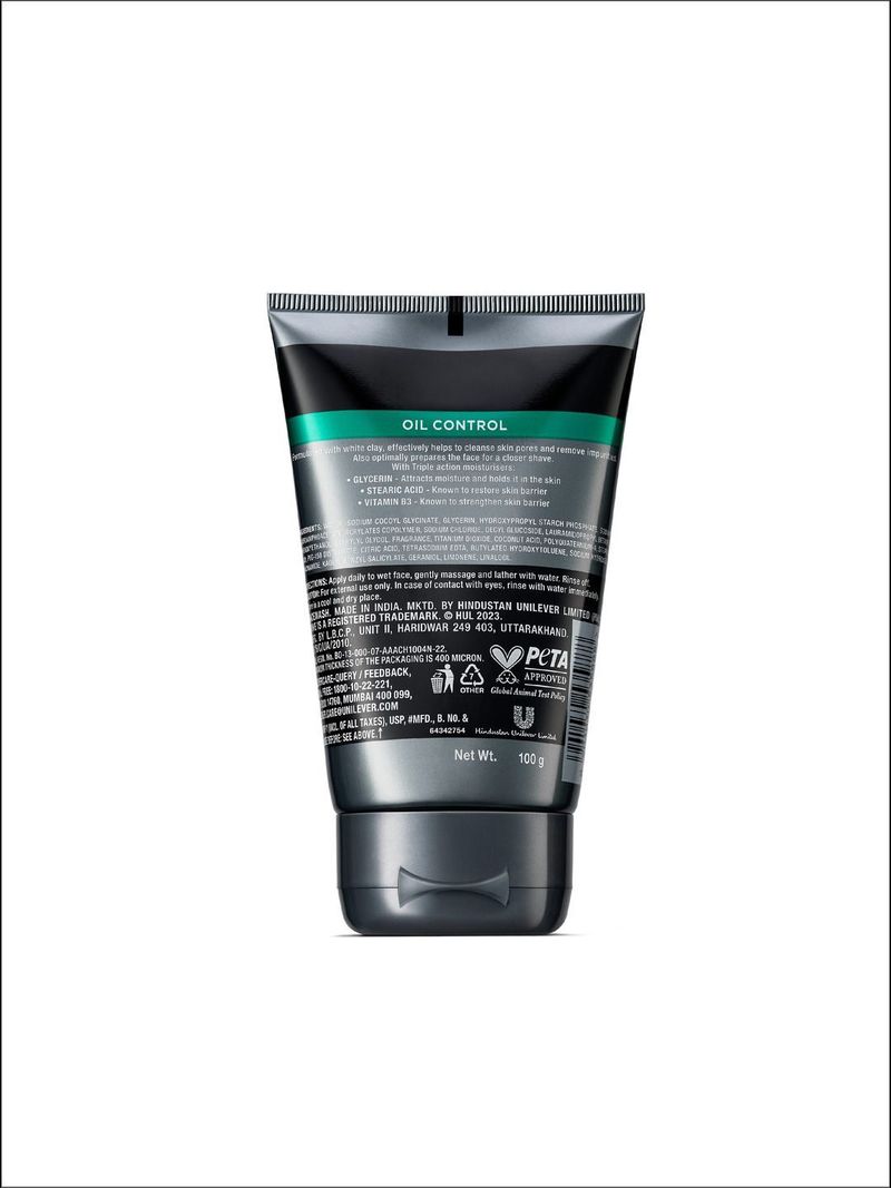 DOVE Men+care Oil Control Face Wash, 100ml - Image 3