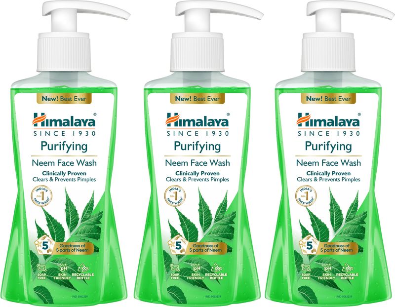 Himalaya Purifying Neem Face Wash 100% Naturally Derived - Image 2