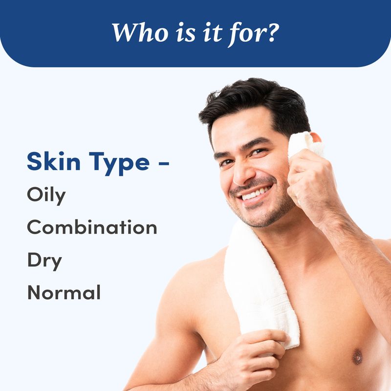Man Matters 1% Salicylic Acid Foaming Face Wash 120ml - Image 5