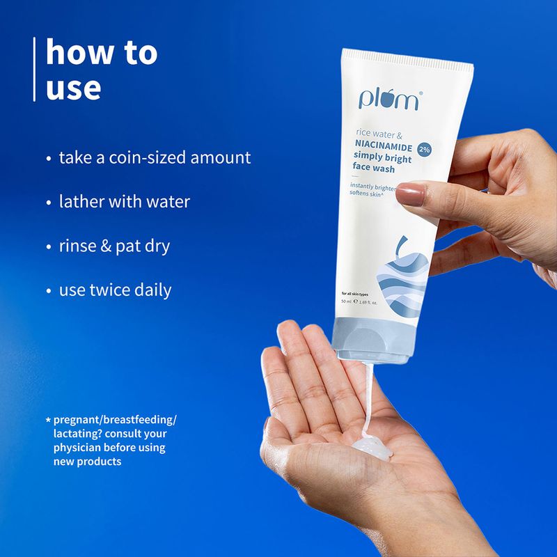 Plum 2% Niacinamide with Rice Water 100ml - Image 6