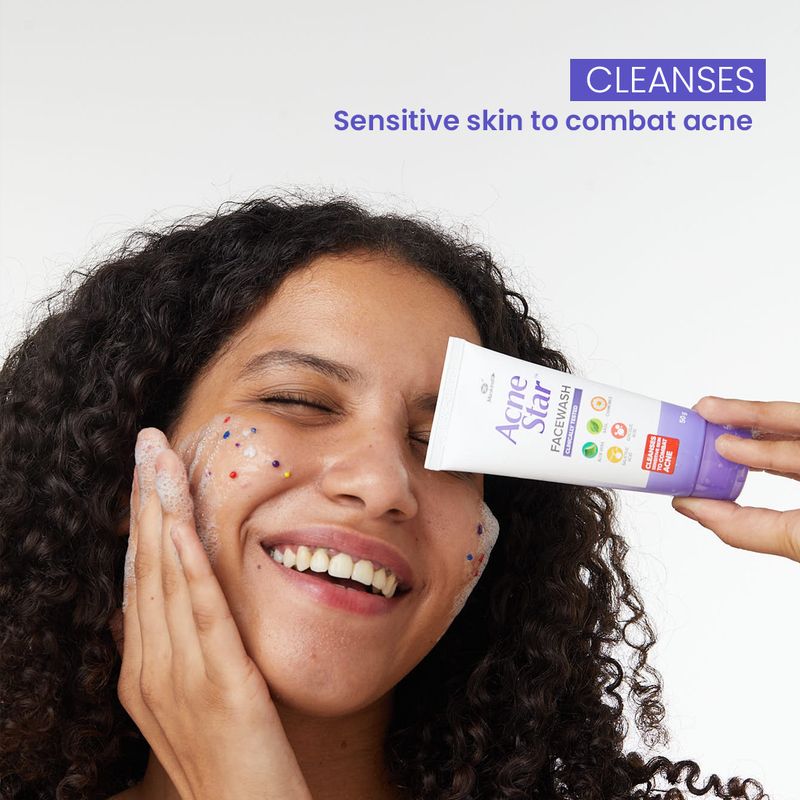 acnestar Face Cleansing Face Wash Gel Pack of 1 · 60 g (60 g total) - Image 6