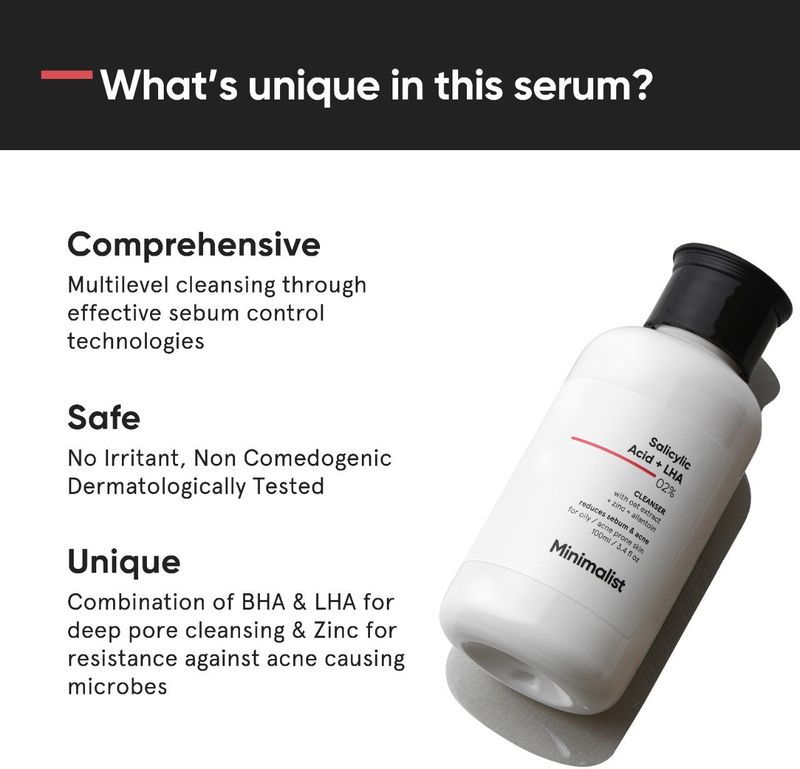 Minimalist Anti Acne & Lightweight Facewash Moisturizer Duo for Oily Skin (2 Items in the set) - Image 6