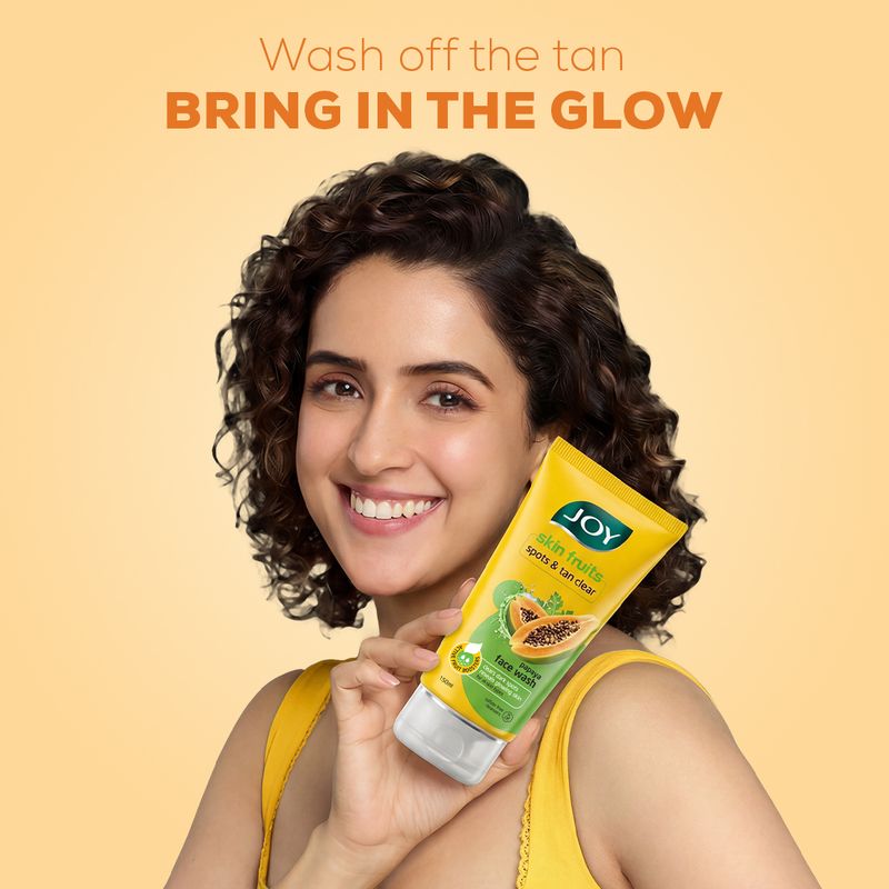 Joy Skin Brightening Lemon Face Wash 100ml - Image 5