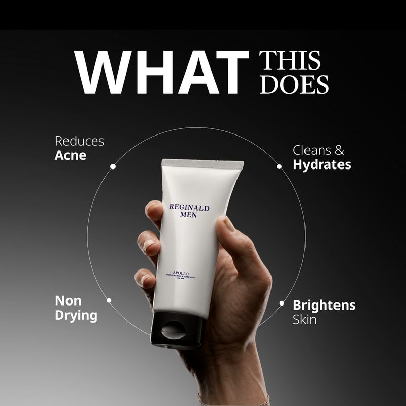 Reginald Men Hydrating Face & Beard Wash - Image 4