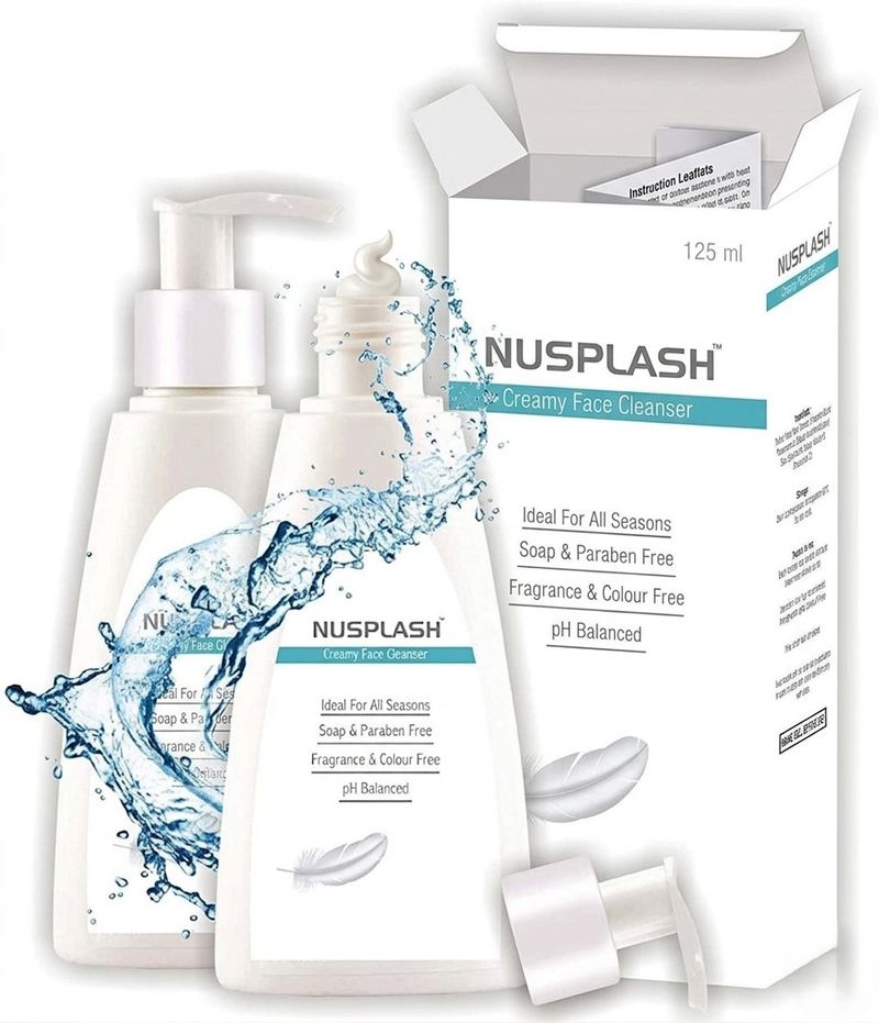 NUSPLASH Creamy Face Cleanser 125 ml - Image 3