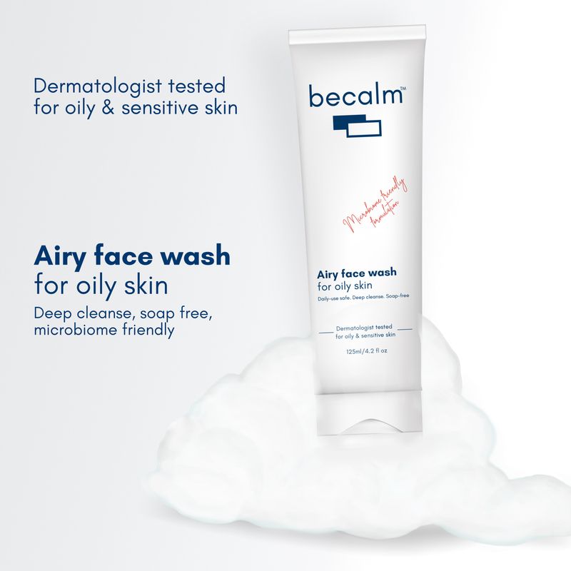 Becalm Airy Face Wash for Oily Skin - Image 3