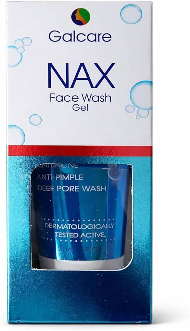 HD COSMOCARE Nax Gel Face Wash for Oily Acne Prone Skin, 75g (Pack of - Image 6