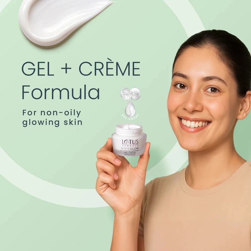 LOTUS HERBALS WhiteGlow Skin Whitening & Brightening Gel Cream - Image 4