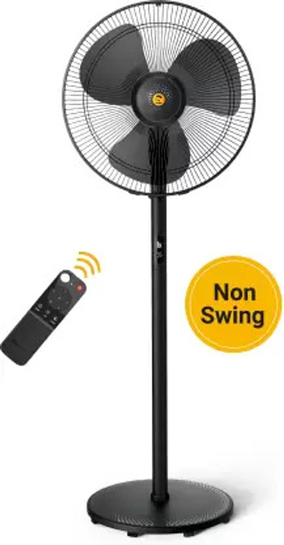 Atomberg Renesa Non Swing | Silent | 6 Speeds | LED Display | Ideal for Home & Office with 2 Year Warranty BLDC Motor with Remote 400 mm Pedestal Fan 