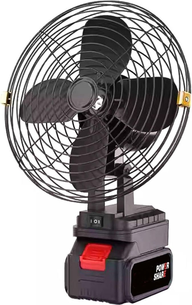 Care 4 Rechargeable Lithium Battery Fan - Image 2