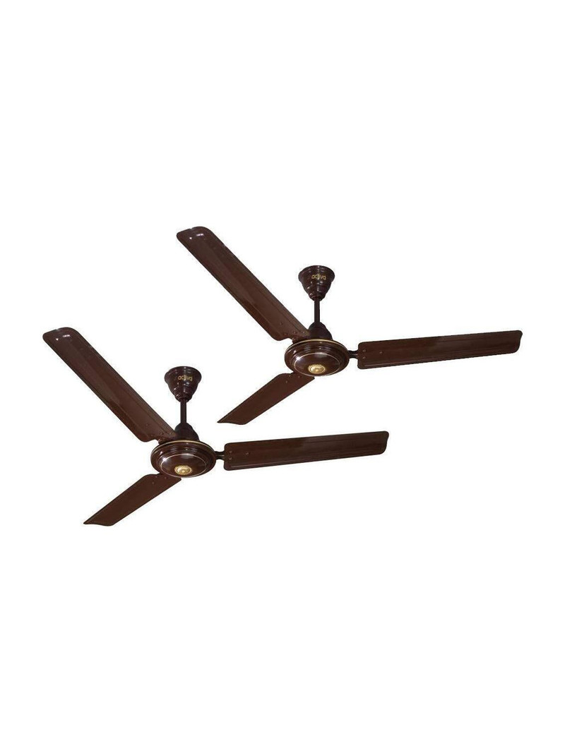 ACTIVA APSRA 5 STAR PACK OF TWO | Energy Saving | Anti Dust | High Speed | 5 Star Rated with 2 Year Warranty Energy Saving 1200 mm Ceiling Fan 1 Star 