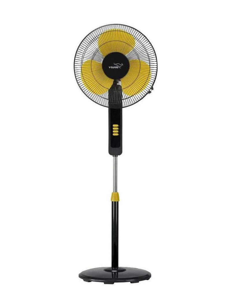 V-Guard Esfera STS Plus Neo 2-In-1 with 2 Year Warranty Anti Rust 400 mm Pedestal Fan Yellow Black | Pack of 1