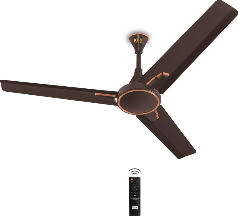 KUHL Prima A1 with 5 Year Warranty Anti Dust 1200 mm Ceiling Fan 5 Star | Espresso | Pack of 1