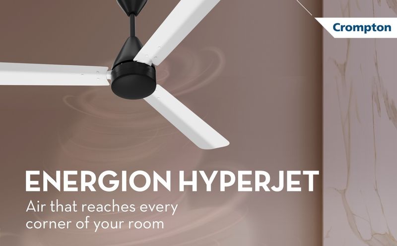Crompton Energion Hyperjet 1200mm Ceiling Fan - Image 5
