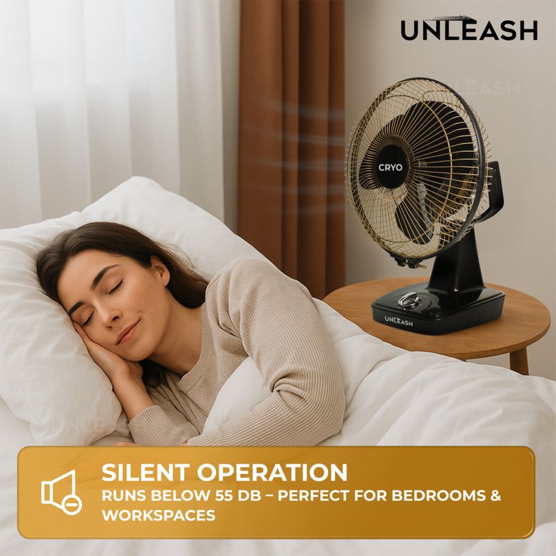 unleash CRYO 9 INCH 230MM Metal Fan - Image 4