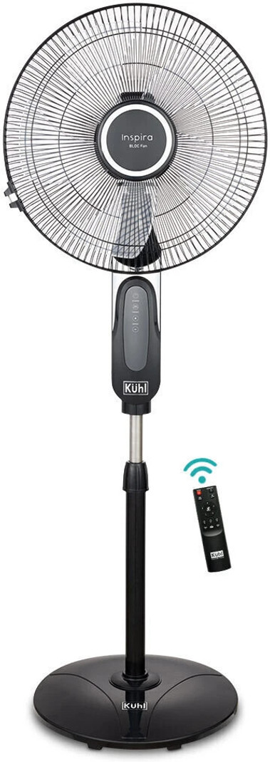kuhl inspira p1 bldc touch panel display height angle adjustment 5 year warranty bldc motor remote 400 mm pedestal fan